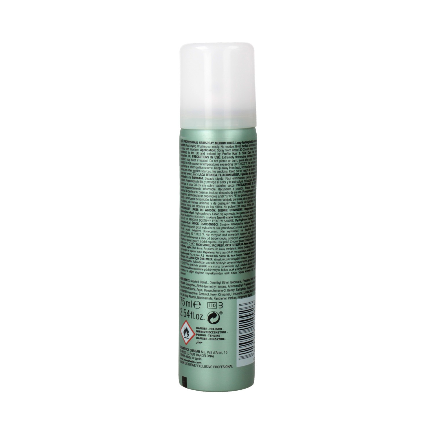 Montibello Finalfine Ultimate Medium Hair Spray 75 ml